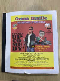 Image of Gema Braille: Sumpah Pemuda